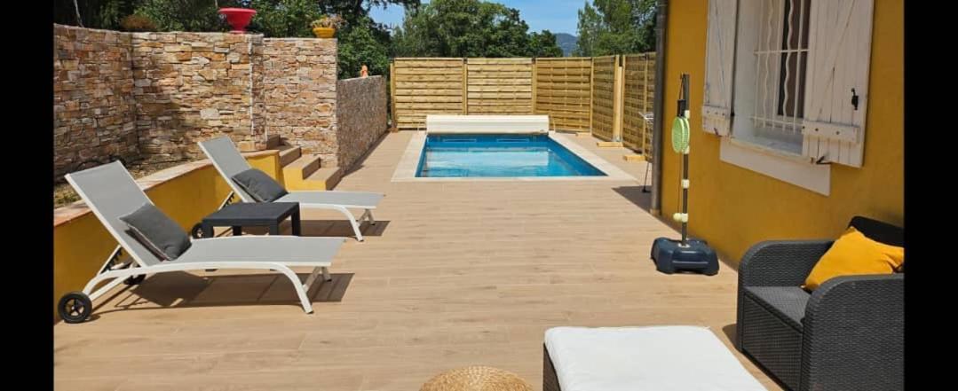 Magnifique Villa Avec Piscine, Sauna Et Hammam Ла Кро Екстериор снимка