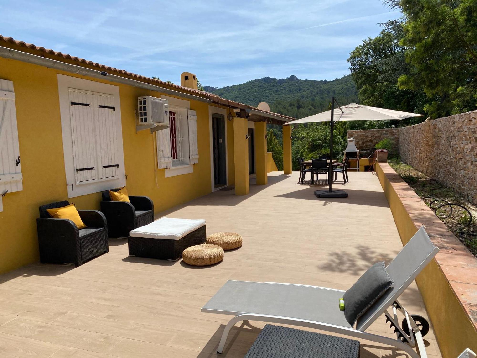 Magnifique Villa Avec Piscine, Sauna Et Hammam Ла Кро Екстериор снимка