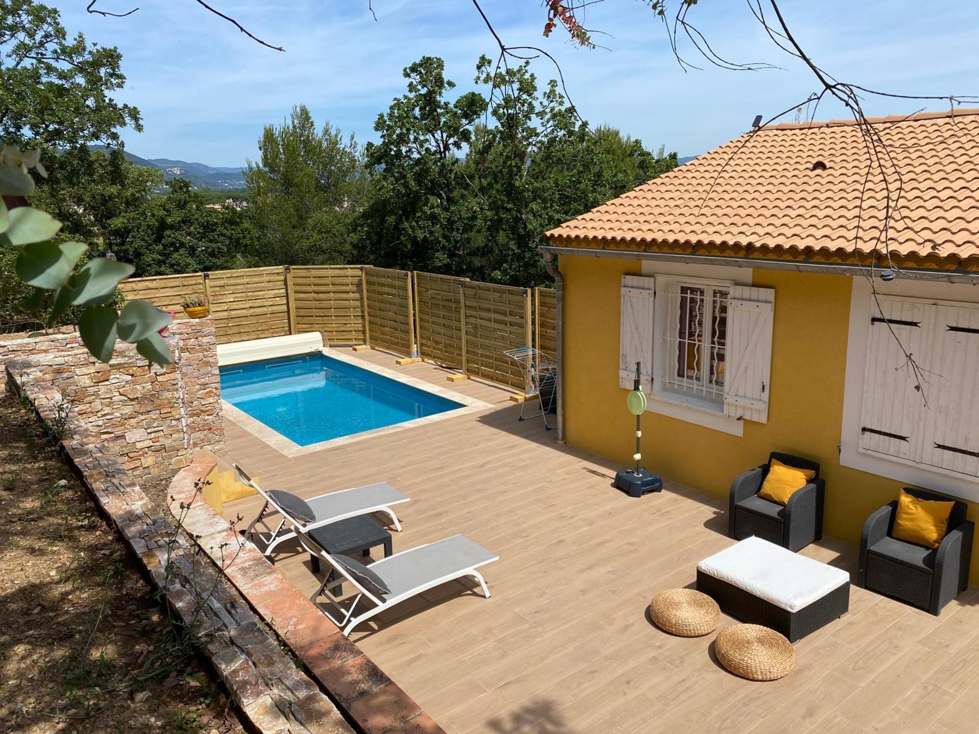 Magnifique Villa Avec Piscine, Sauna Et Hammam Ла Кро Екстериор снимка