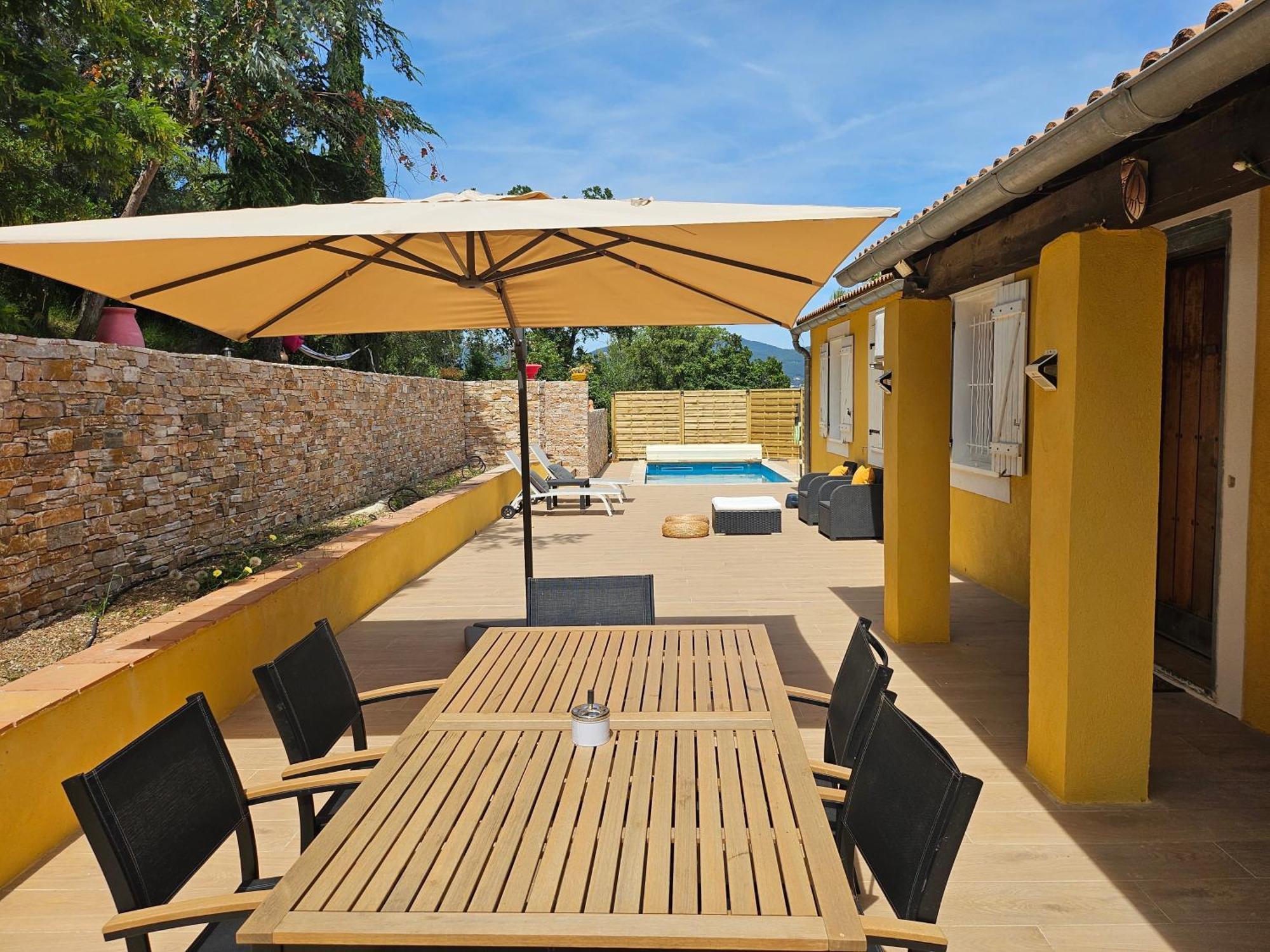 Magnifique Villa Avec Piscine, Sauna Et Hammam Ла Кро Екстериор снимка